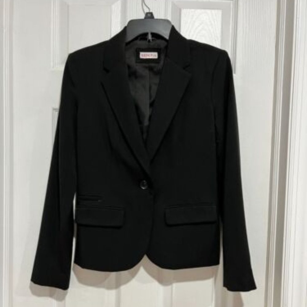 Black Women's Merona Blazer Size Medium Brand New